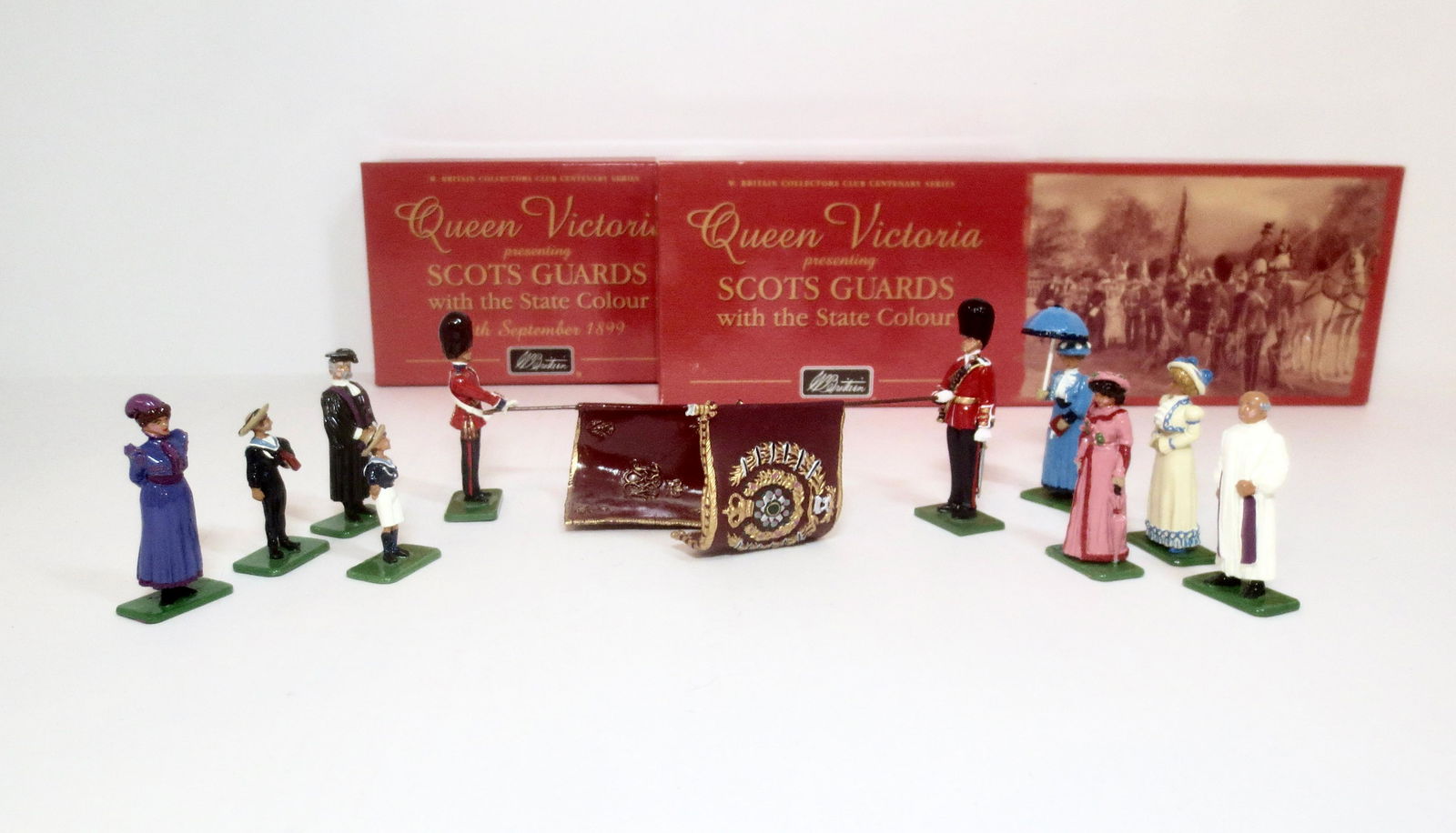 Britains #5991 Scots Guards Colour Party (1 of 1)