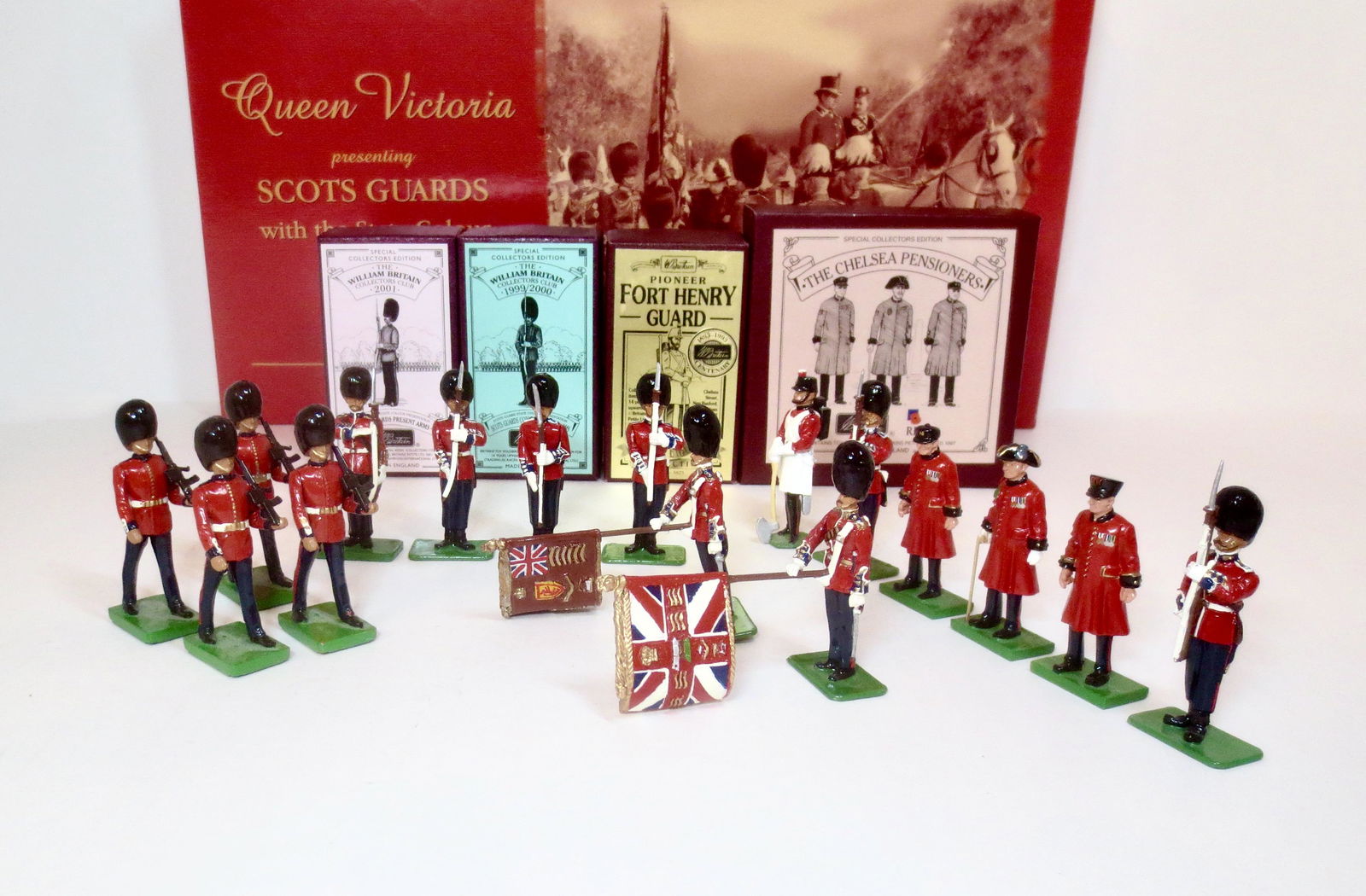 Britains #40206 Scots Guards Colour Party (1 of 1)