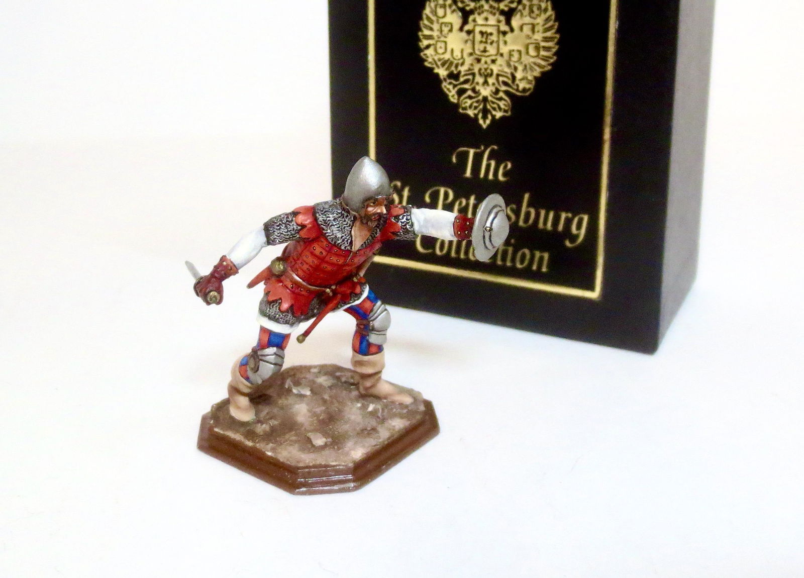 St. Petersburg Medieval Warrior with Shield (1 of 1)