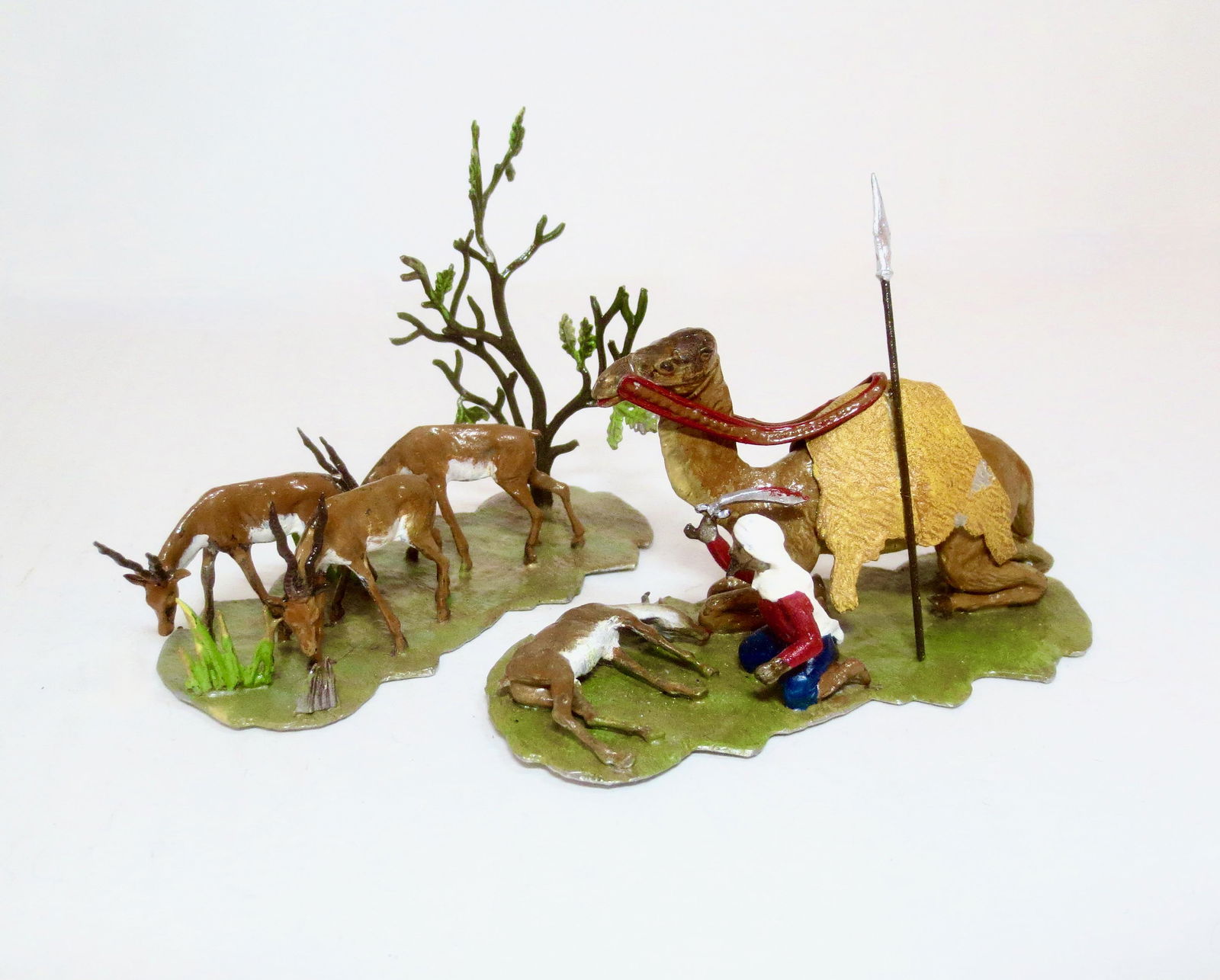 Potsdamer Zinnfiguren "The Gazelle Hunt" (1 of 1)