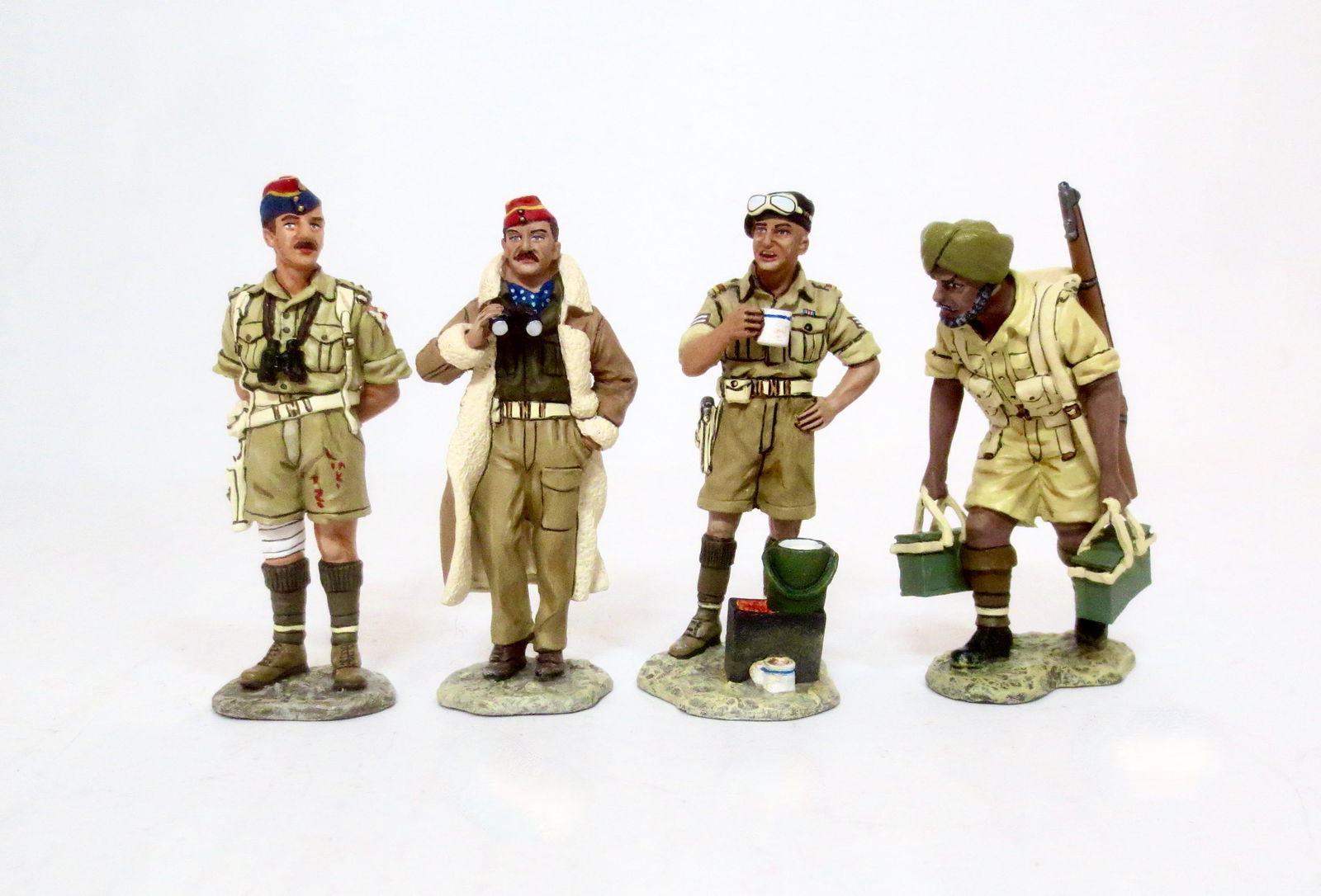 King & Country Afrika Korps & 8th Army Figures (1 of 1)