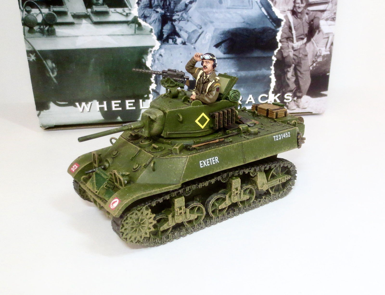 King & Country #DD223 M3A3 Stuart Light Tank (1 of 1)