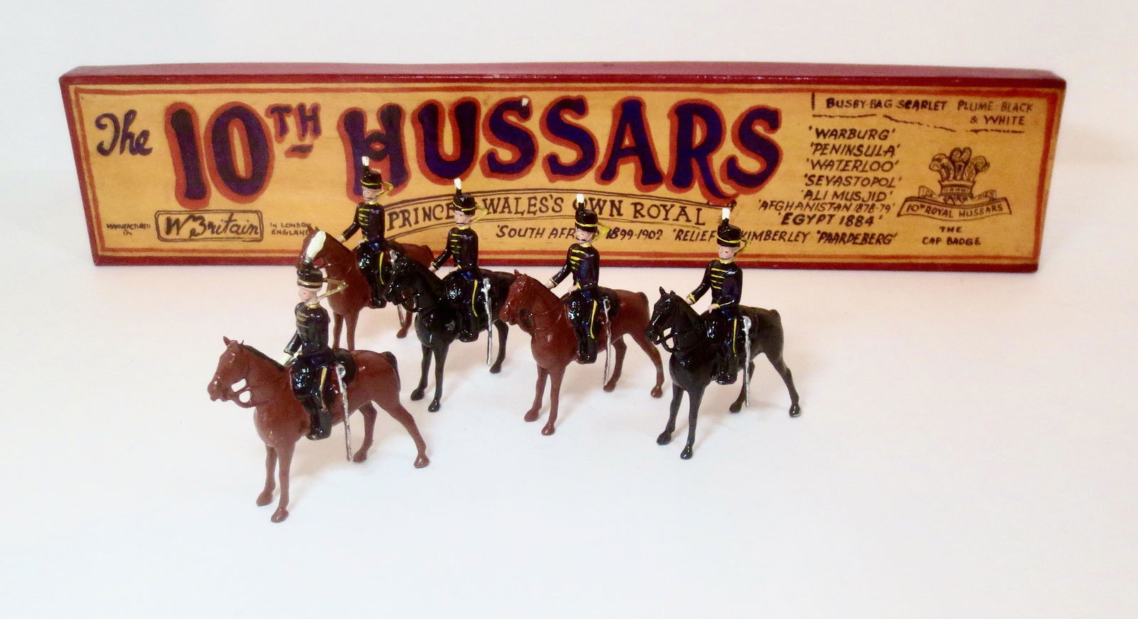 Britains B.R.Morrison 10th Hussars Special Paint (1 of 1)