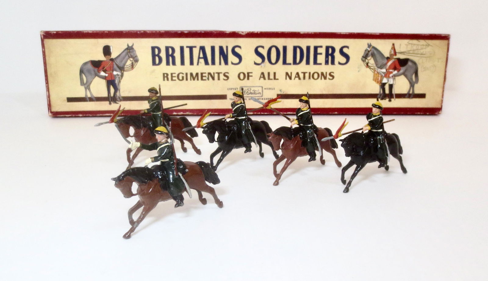 Britains #136 Mounted Cossacks (1 of 1)