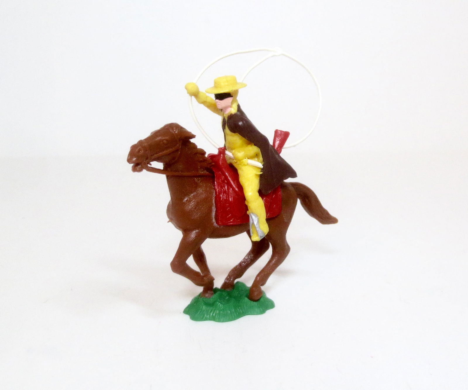 RARE Reisler Plastic Mounted Zorro Figure (1 of 1)