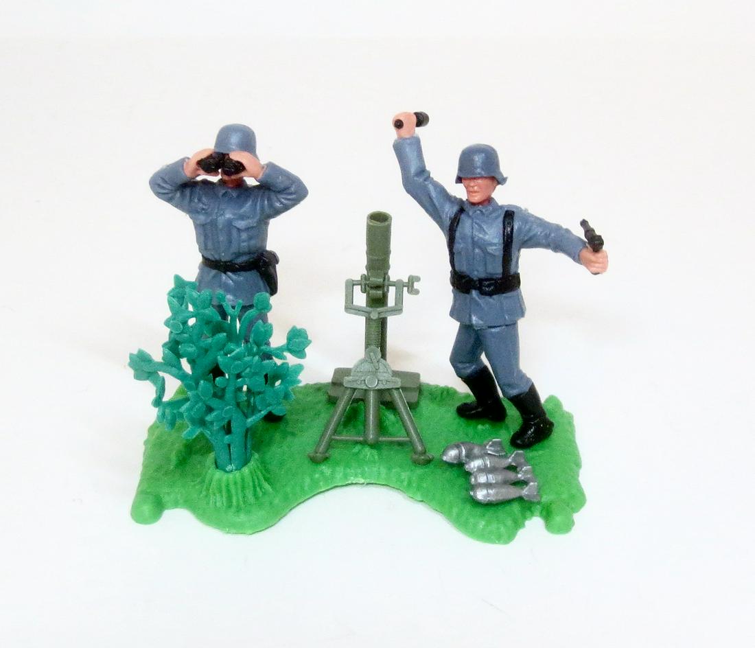 Timpo Plastic WW2 German Mortar Vignette (1 of 1)