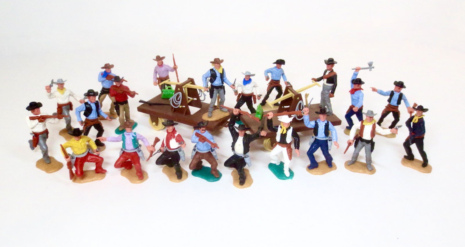 Timpo Plastic Swoppet Type Wild West Assortment (1 of 1)