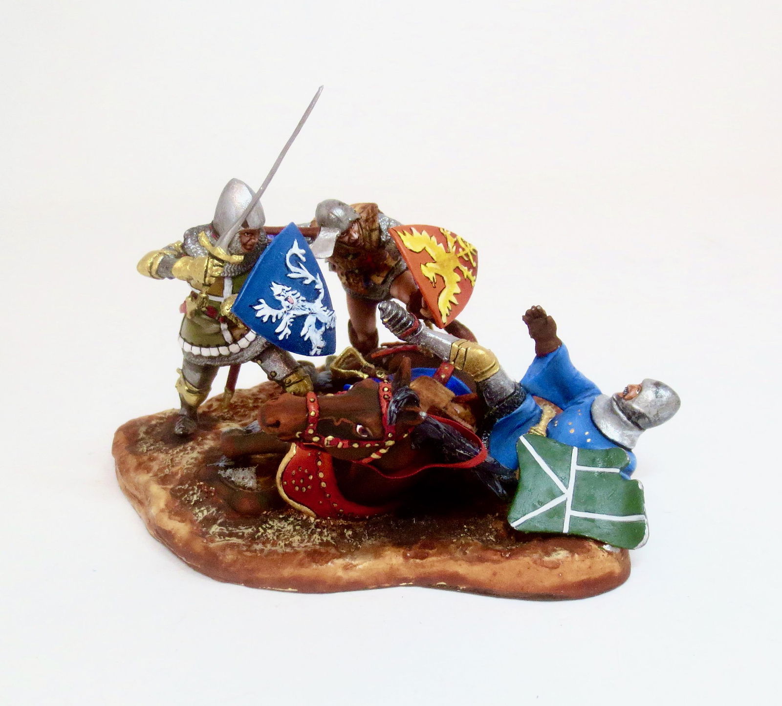 Russian Studio Medieval Battle Vignette (1 of 1)