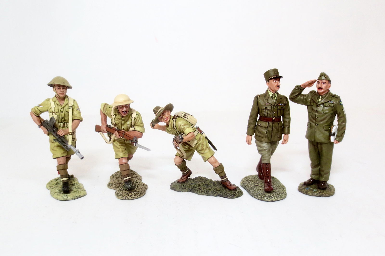 King & Country WW2 8th Army Figures (1 of 1)