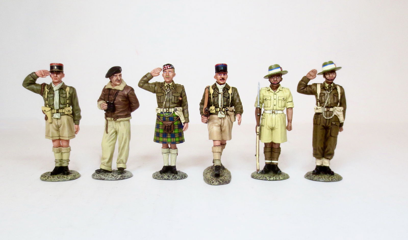 King & Country WW2 8th Army Figures (1 of 1)
