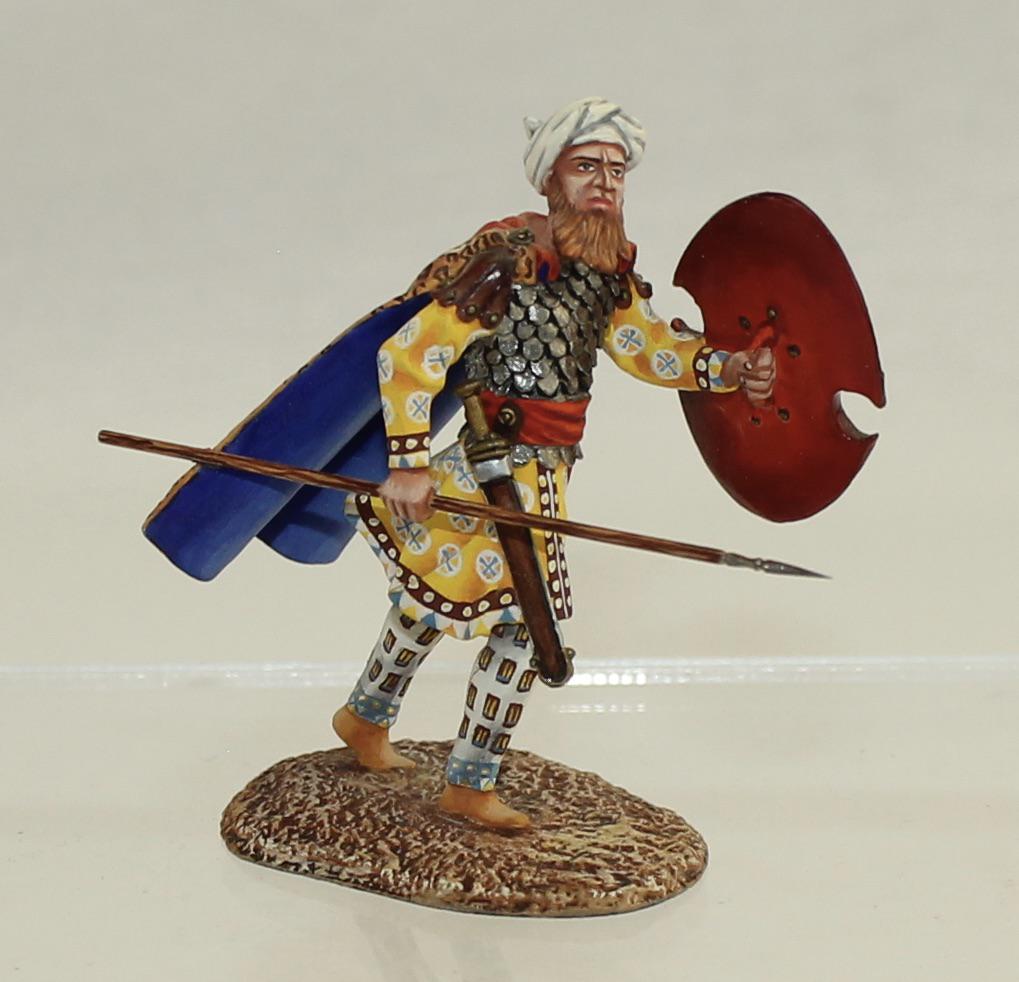 Russian Studio Persian Warrior With Spear (1 of 3)