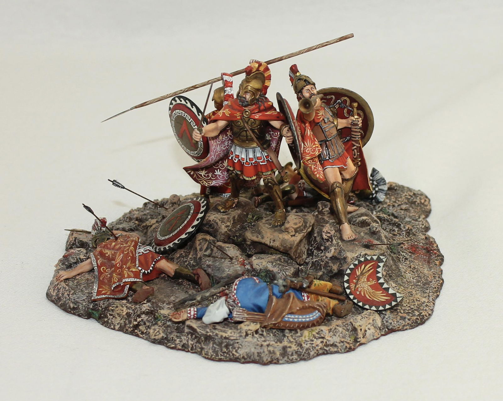 Russian Studio Greek and Persian Battle Diorama (1 of 5)