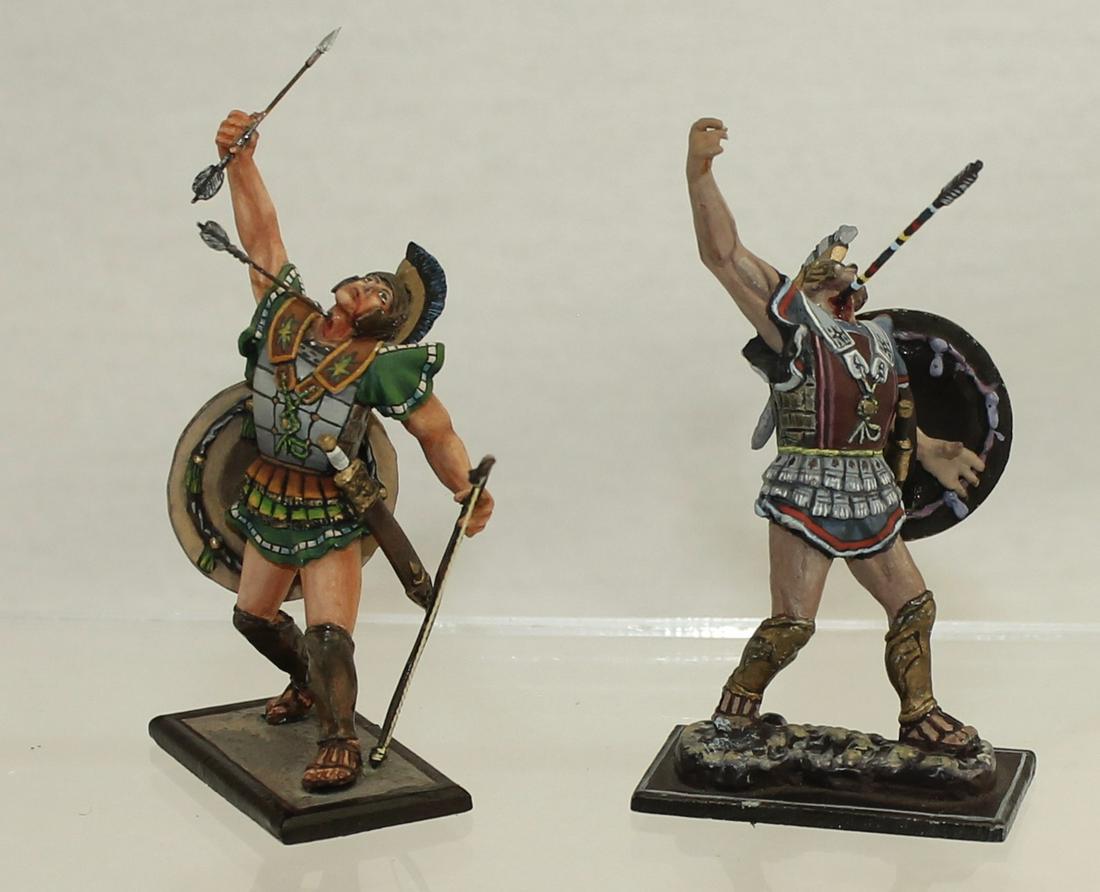 Russian Studio Lot of Wounded Greek Warriors (1 of 3)