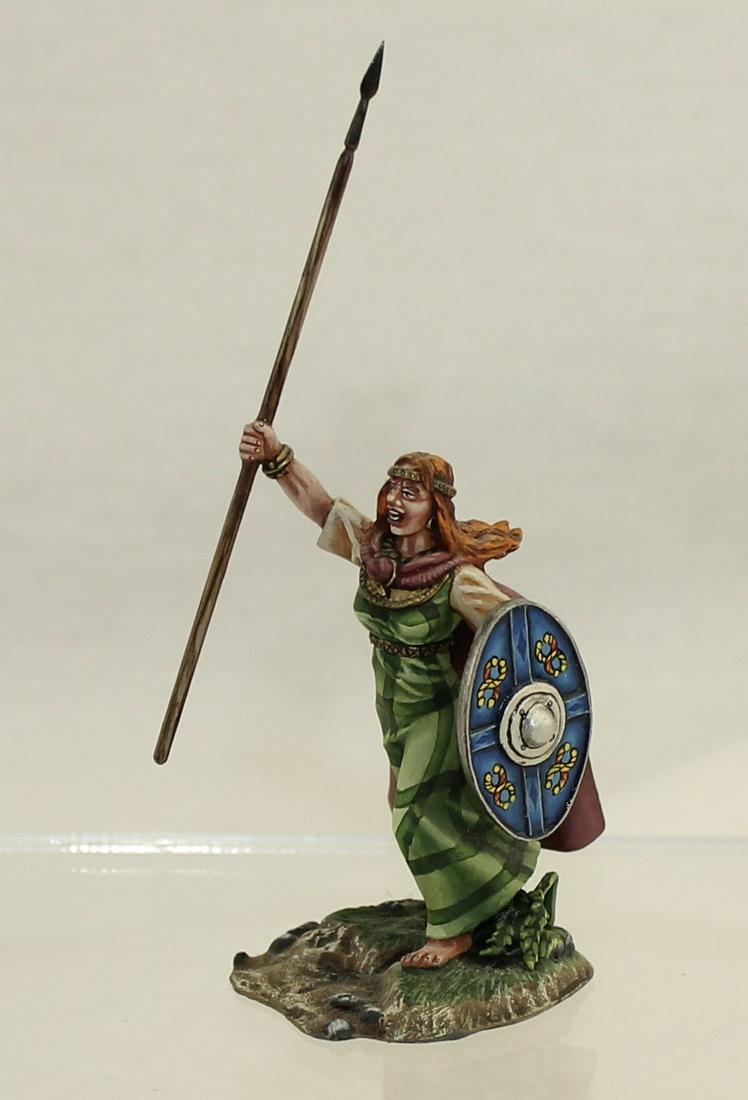 Russian Studio Celtic Woman Chief with Spear (1 of 3)