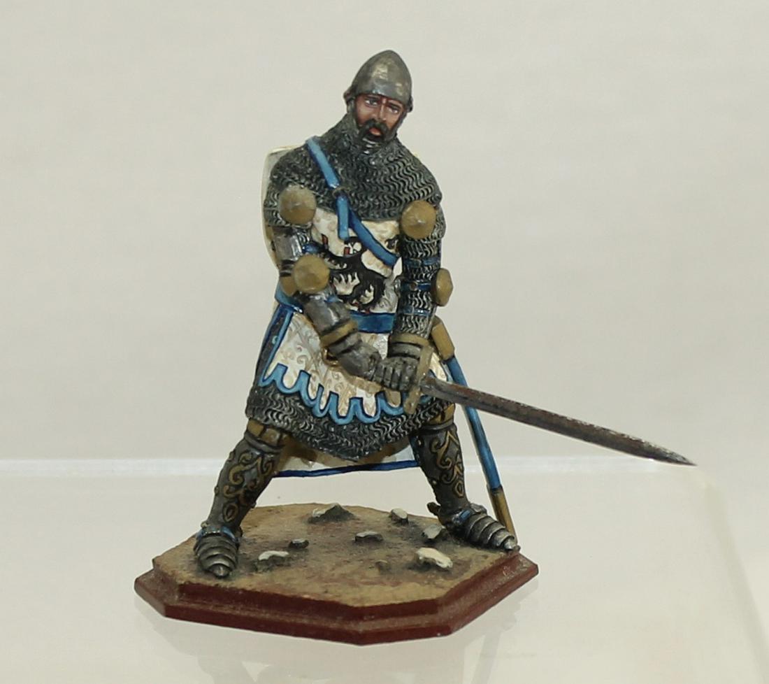 Grudsky Studio Sir Robert De Fiennes with Sword (1 of 3)