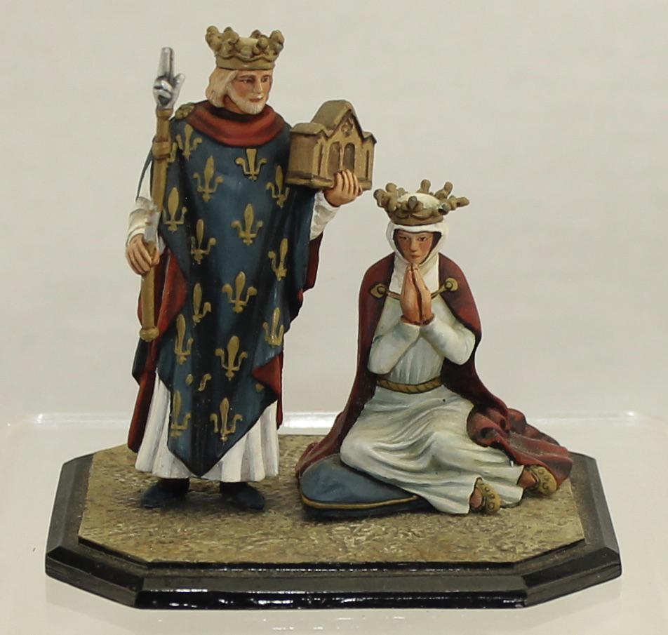 Jean Abel Painted King Louis IX Marguerite (1 of 4)