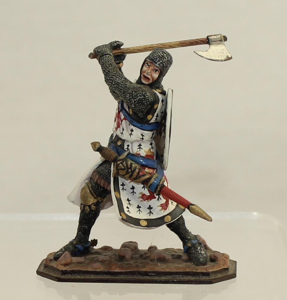 Grudsky Studio Knight in Combat with Axe (1 of 3)