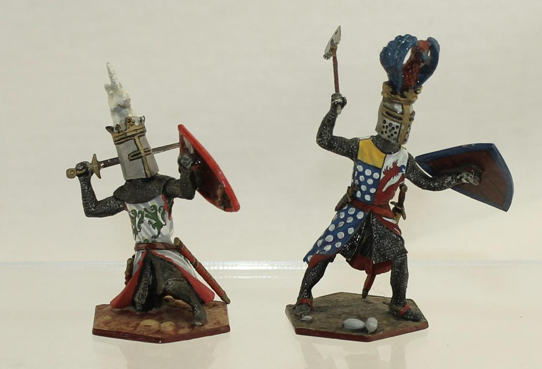 Russian Studio Lot Medieval Knights in Combat (1 of 3)