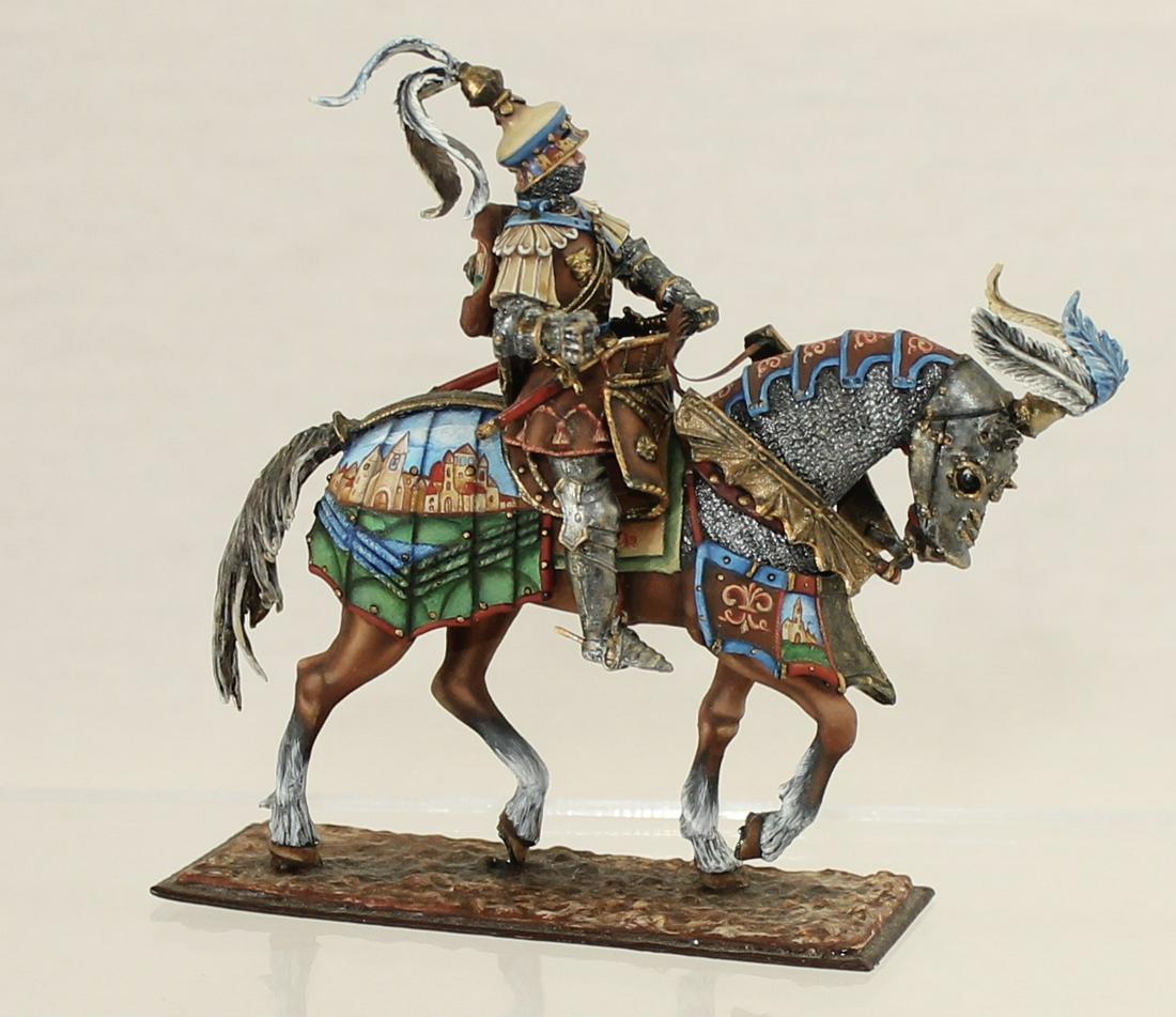 Russian Mounted Renaissance Knight (1 of 3)