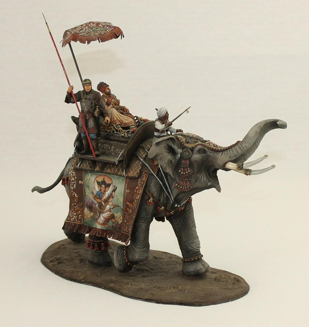 Russian Studio Emperor Shah Jehan and Bodyguard (1 of 7)