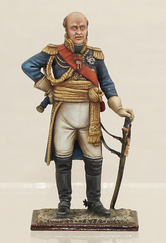 Arsenyev Studio Marshal Louis Nicolas Davout: Napoleonic Wars. 3775 on Bottom of Base. 1 Piece. Condition Excellent. No Box.