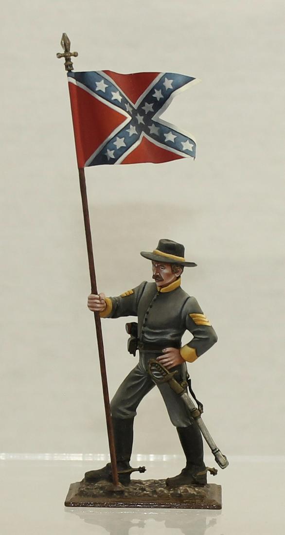 AeroArt Confederate Cavalryman with Flag (1 of 3)