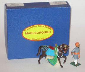 Marlborough D 37 State Horse of Punjab-Box: Marlborough D 37 State Horse of Punjab with Handler and Original Box.