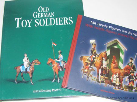 Books: Heyde Figures Around the World, Grein, Old: Books: Heyde Figures Around the World, Markus Grein, Old German Soldiers Hans Roer 2pcs