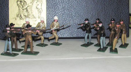 Blenheim: Boers Set #B27,B25: Blenheim: Boer War Boers 1900, Set #B27,B25 12pcs