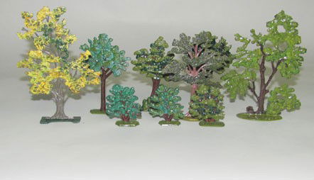 Cottage Castings: Trees & Foliage: Cottage Castings: Trees & Foliage 10pcs