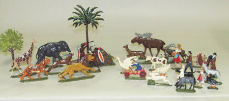 Cottage Castings: Jungle & Farm: Cottage Castings: Jungle & Farm Assortment 29pcs