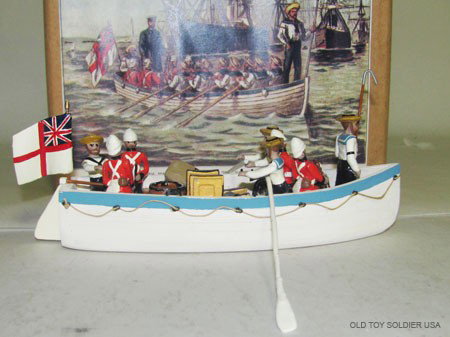 Under Two Flags: British Man Of War Boat: Under Two Flags: British Man Of War Boat 20pcs
