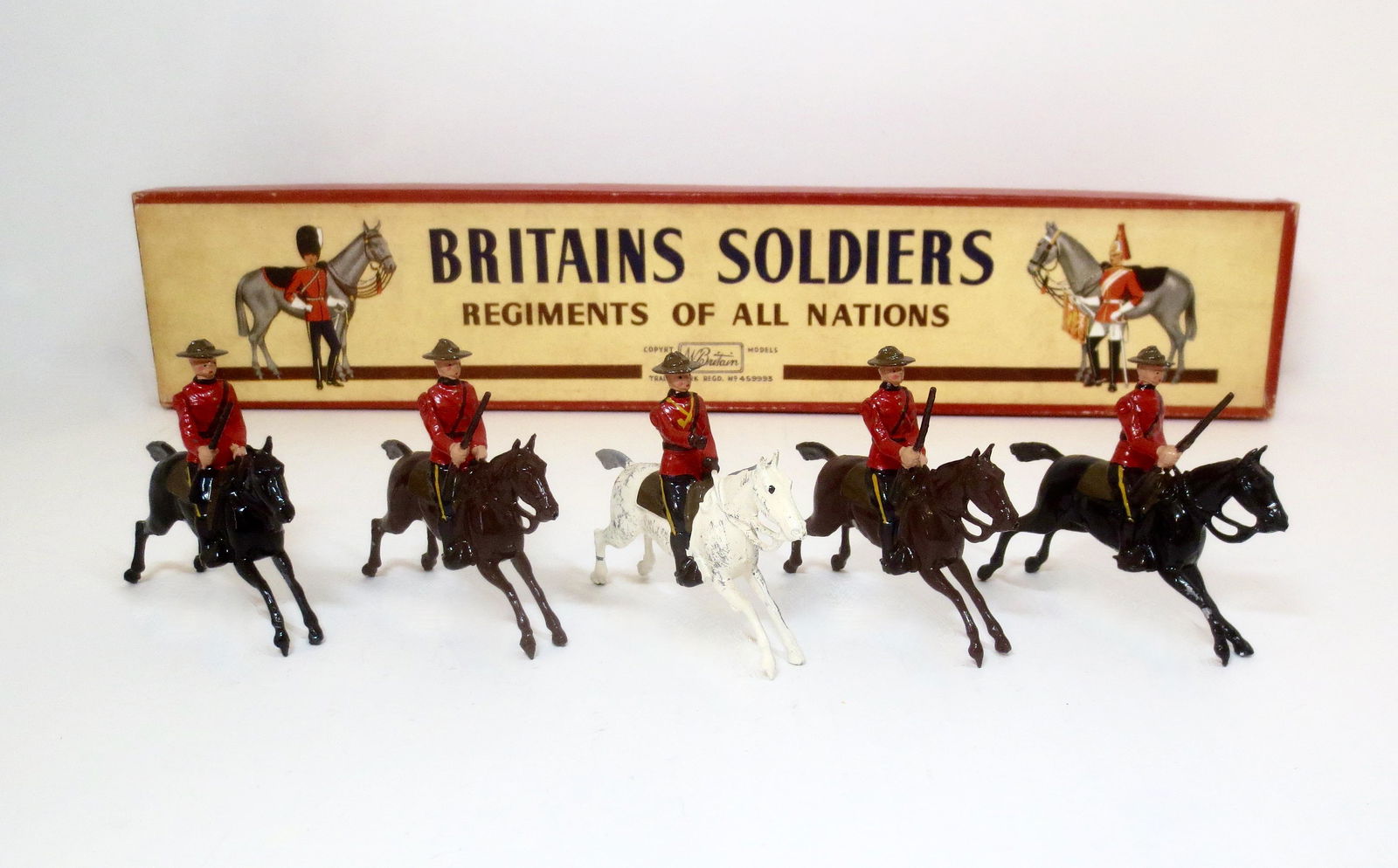 Britains #1349 Royal Canadian Mounted Police (1 of 1)