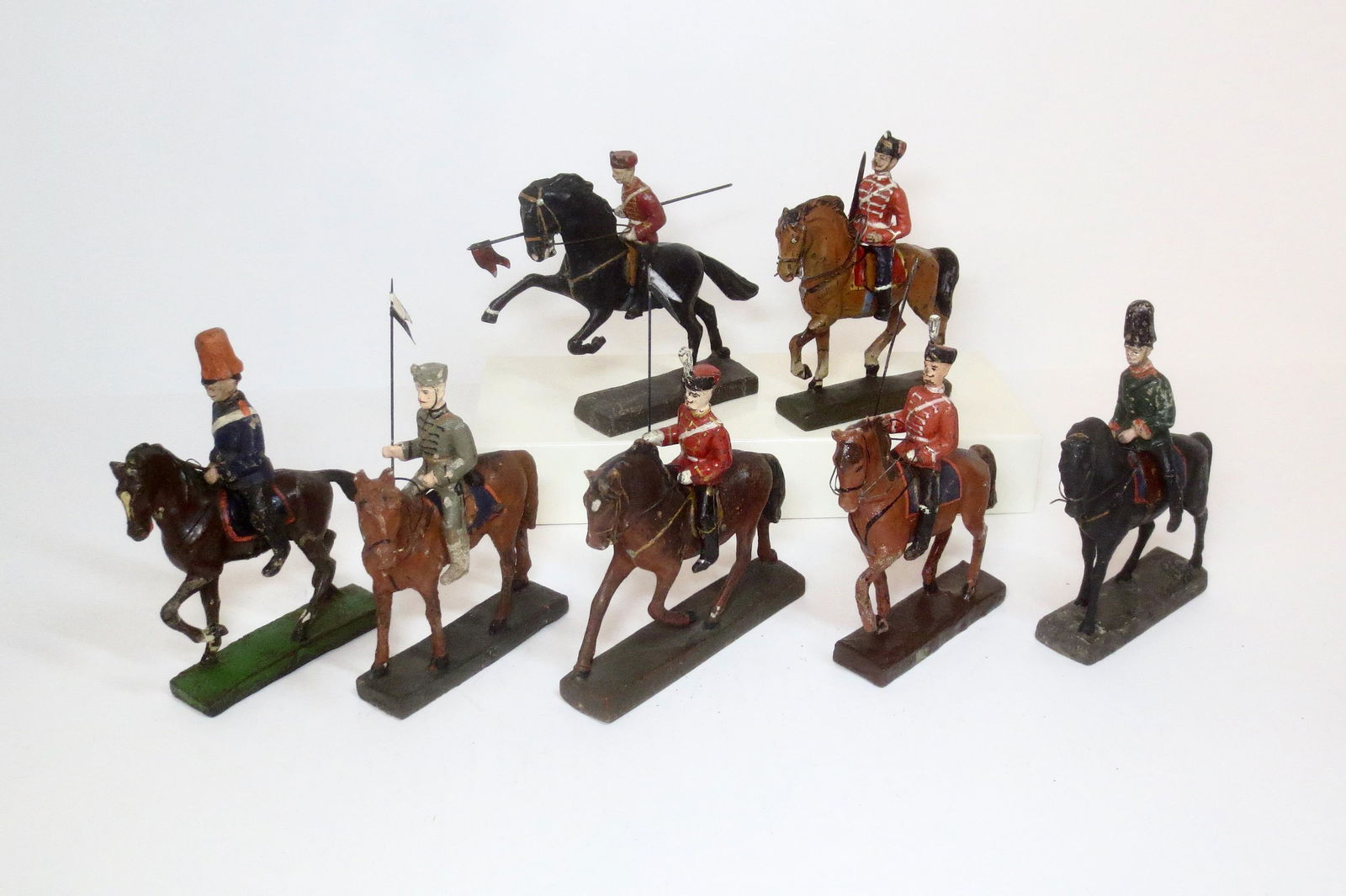 Lineol Composition Cavalry Types (1 of 1)