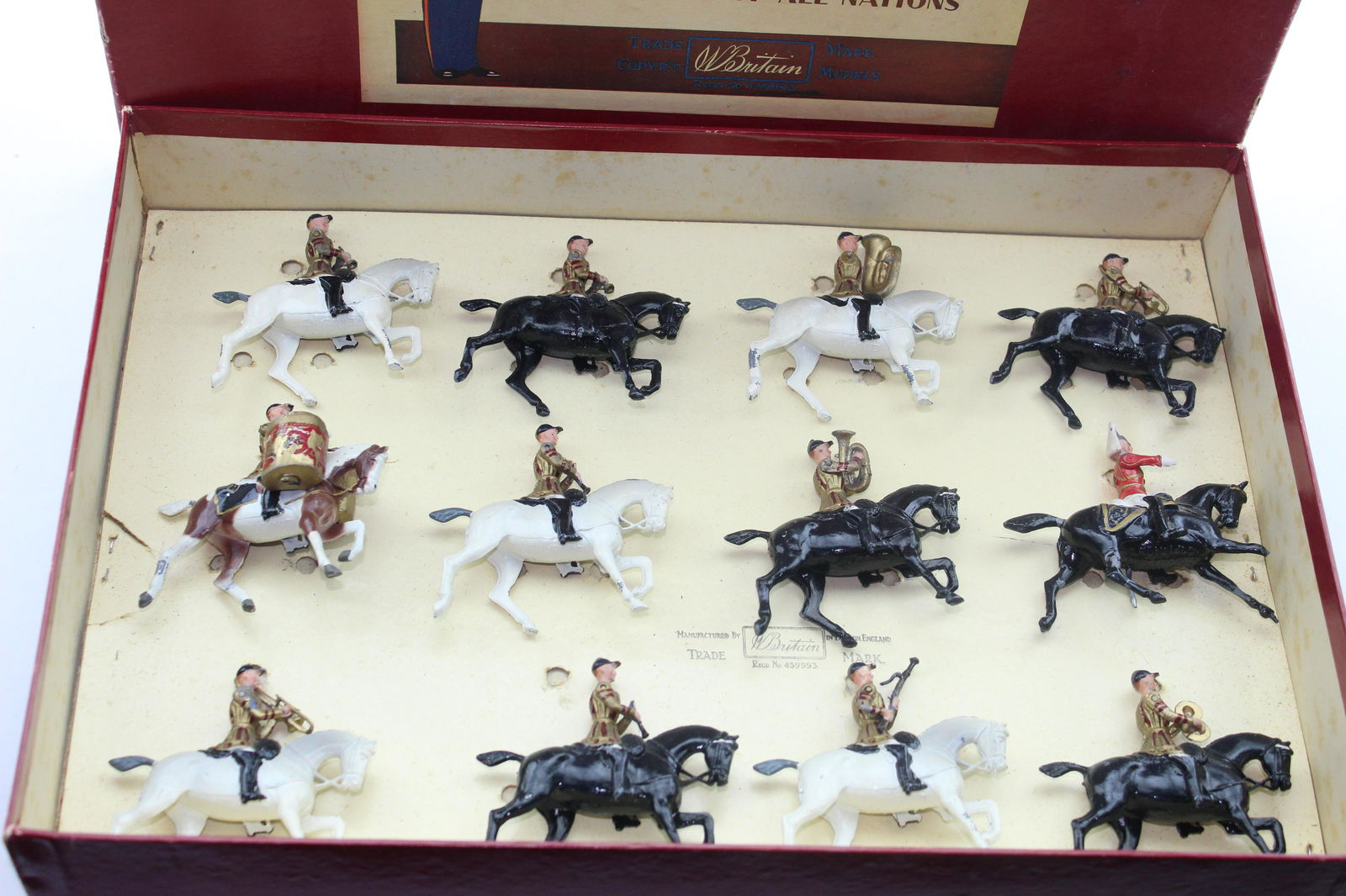 Britains Set #101 Life Guards Band State Dress (1 of 1)