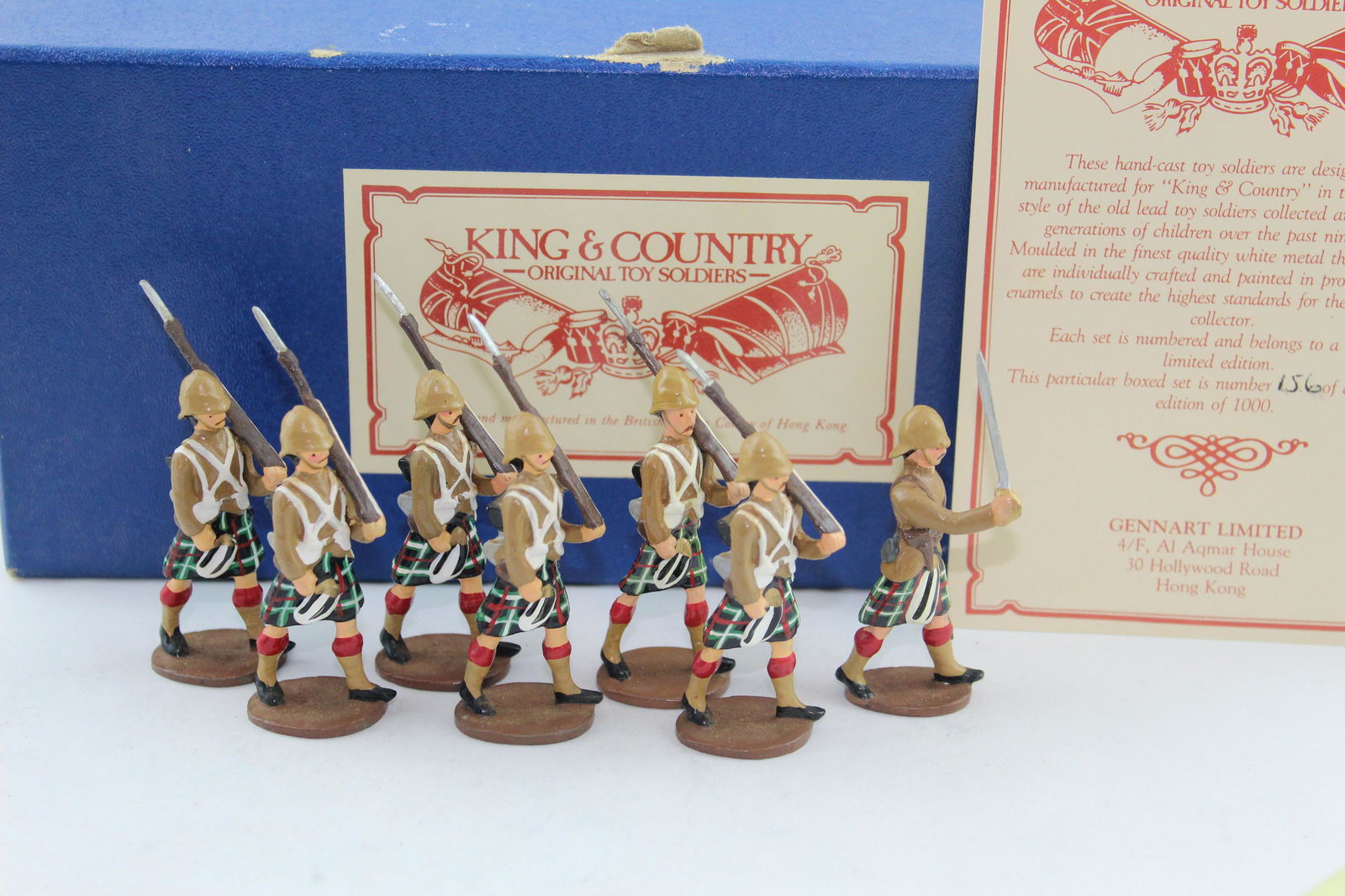 King & Country Seaforth Highlanders Marching (1 of 1)