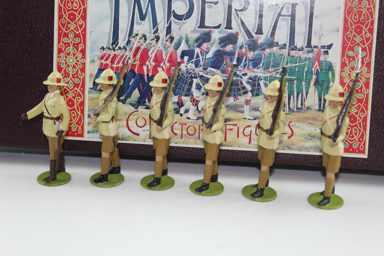 Imperial Productions Maori Contingent 1914: Six-pc set, 54, E/M, set no. 5, in box E.