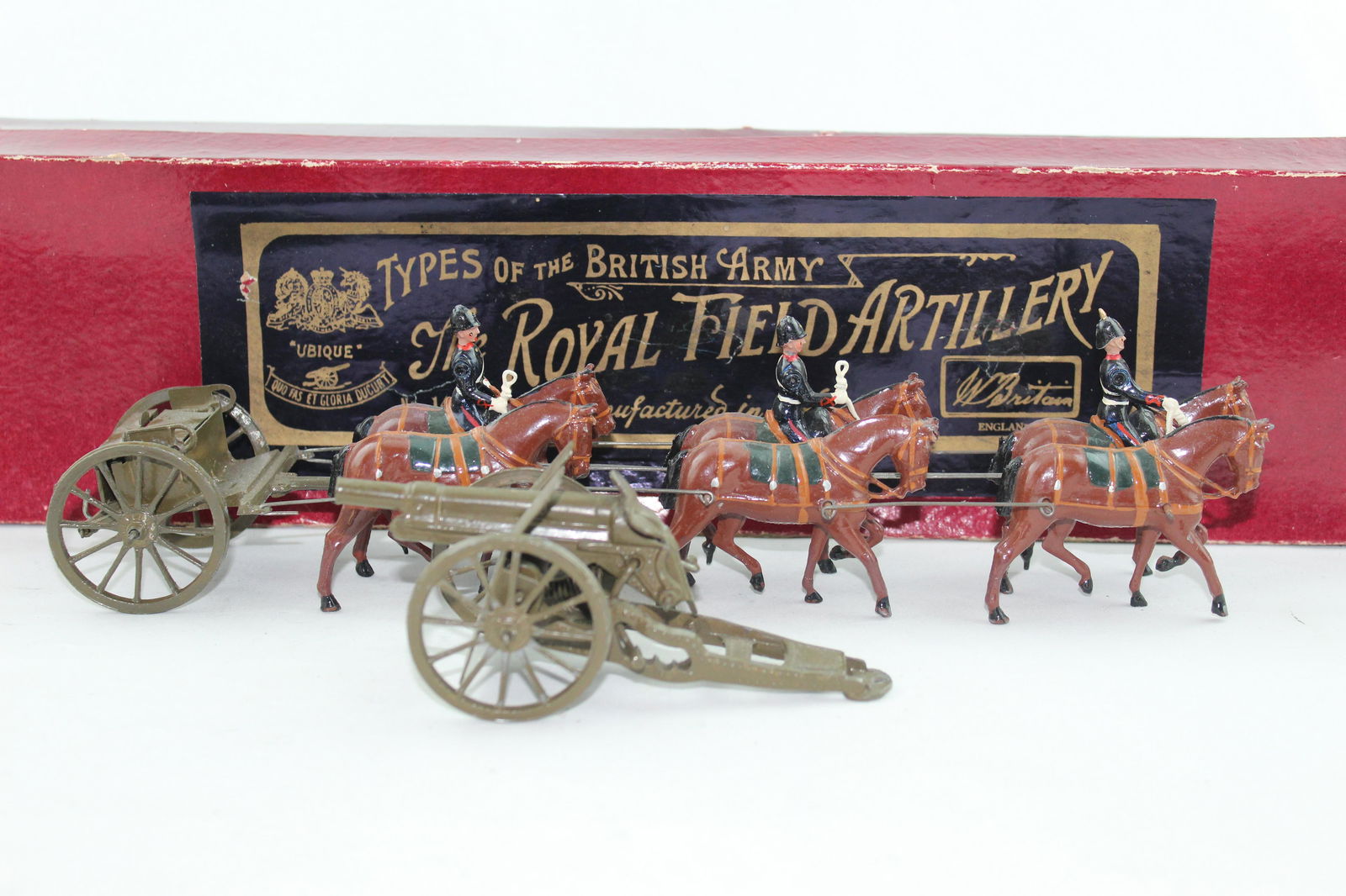 Britains Set #144 Royal Field Artillery (1 of 1)