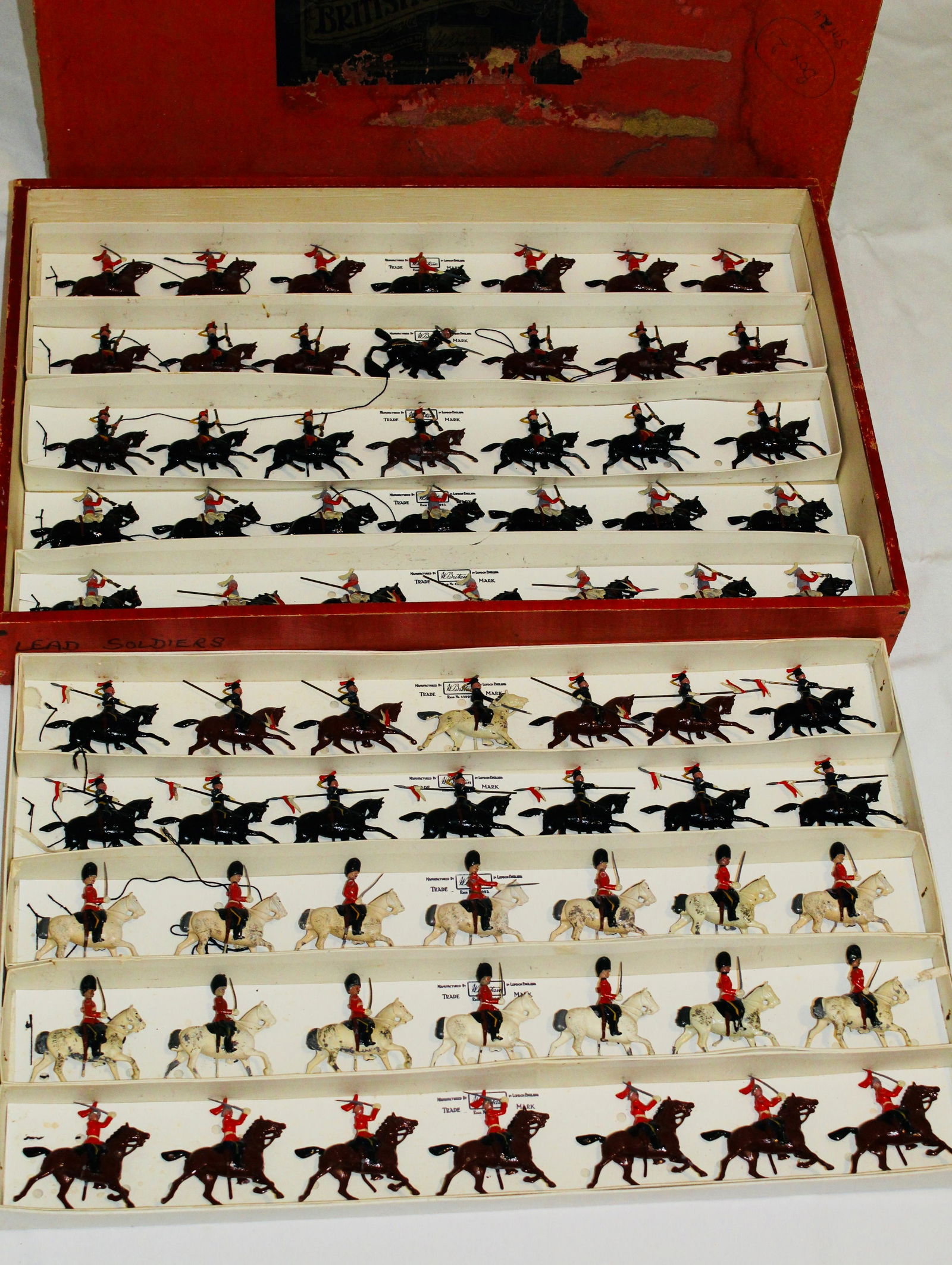 Britains Set #129 British Cavalry Display (1 of 1)