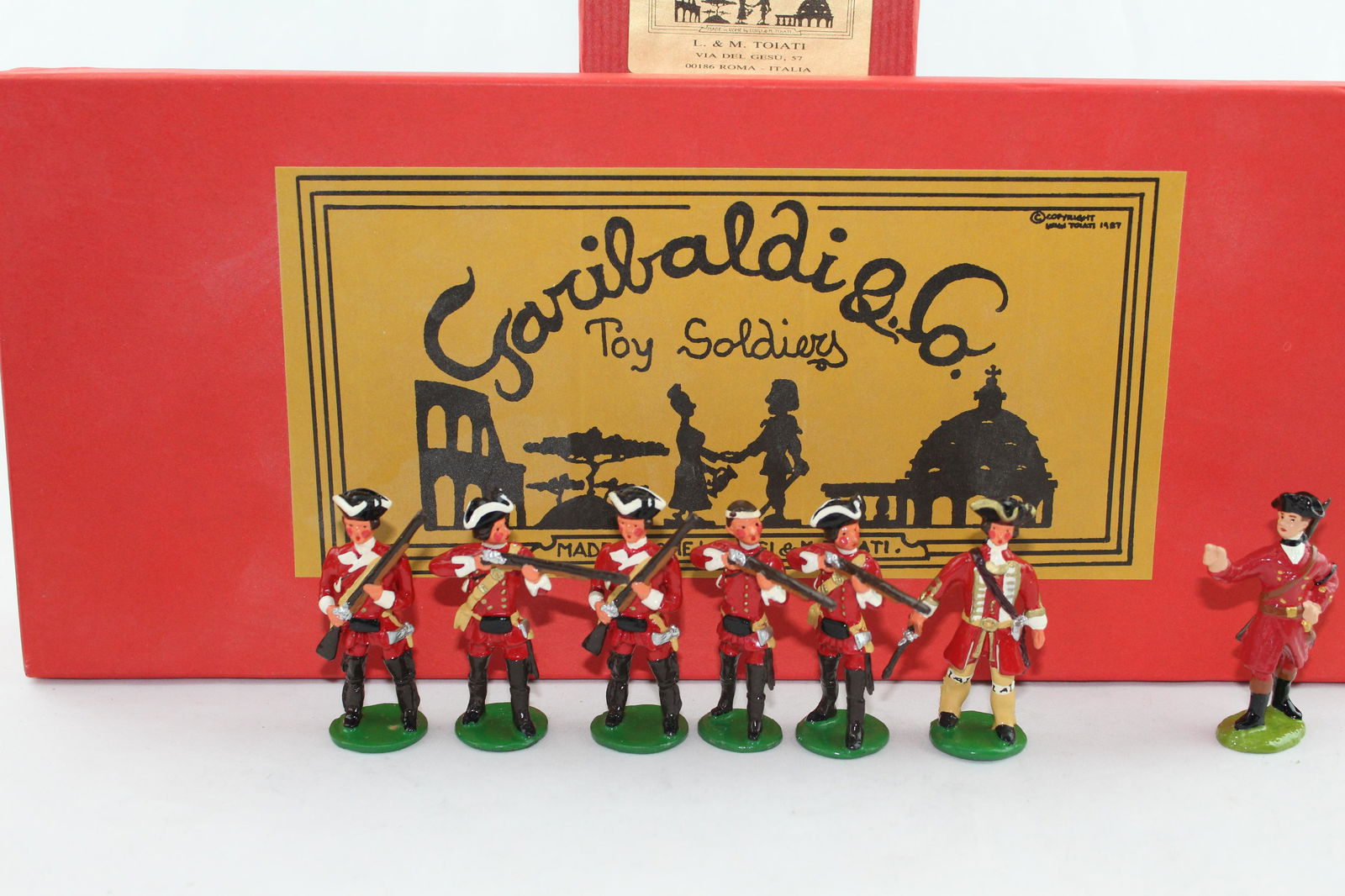 Garibaldi Toy Soldiers 7 Years War British 1759 (1 of 1)