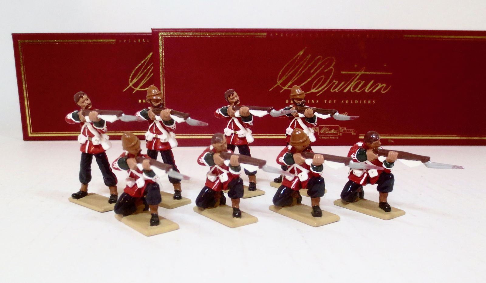 Britains #00145 24th Foot South Wales Borderers (1 of 1)