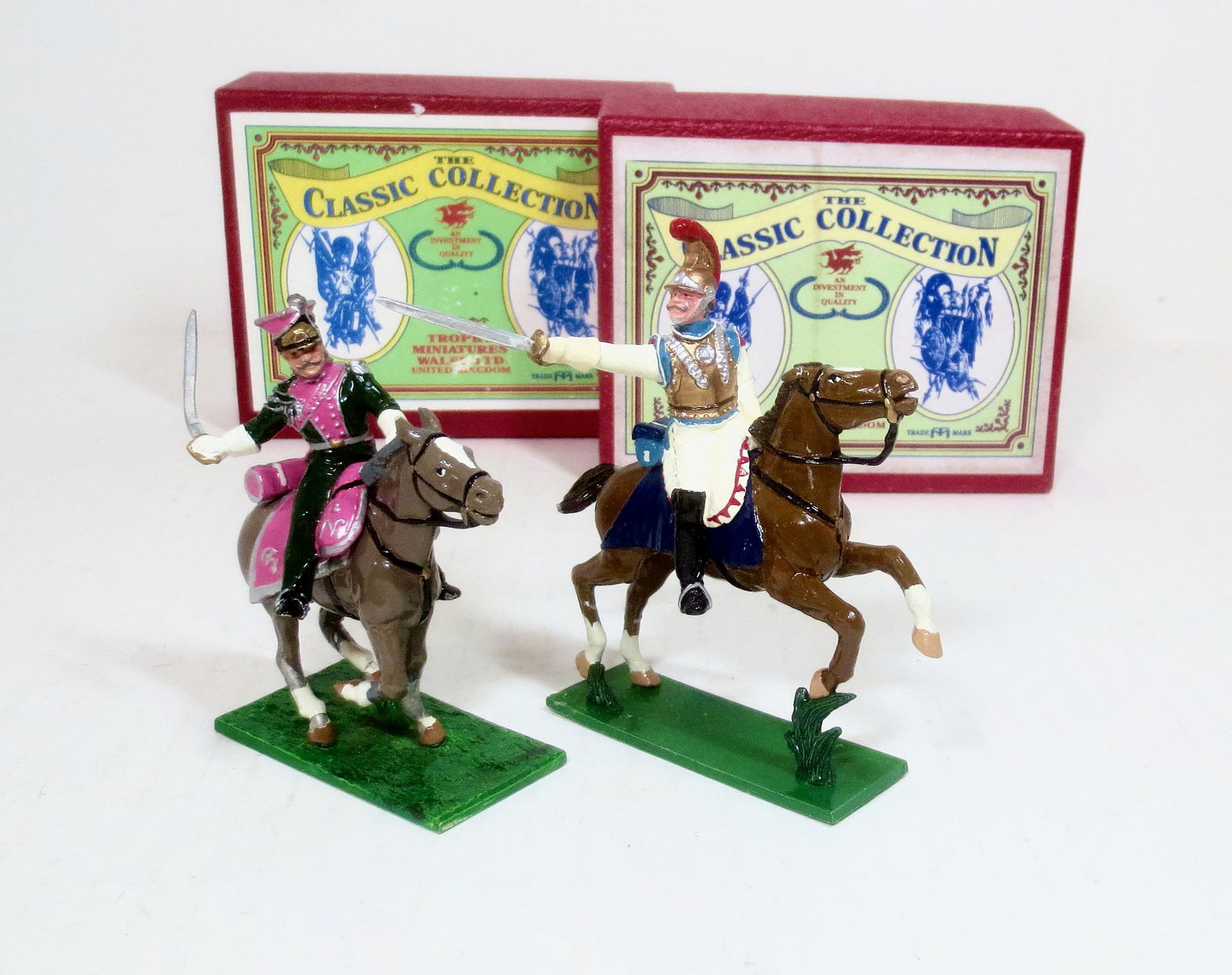 Trophy Miniatures Napoleonic Cavalry Types (1 of 1)