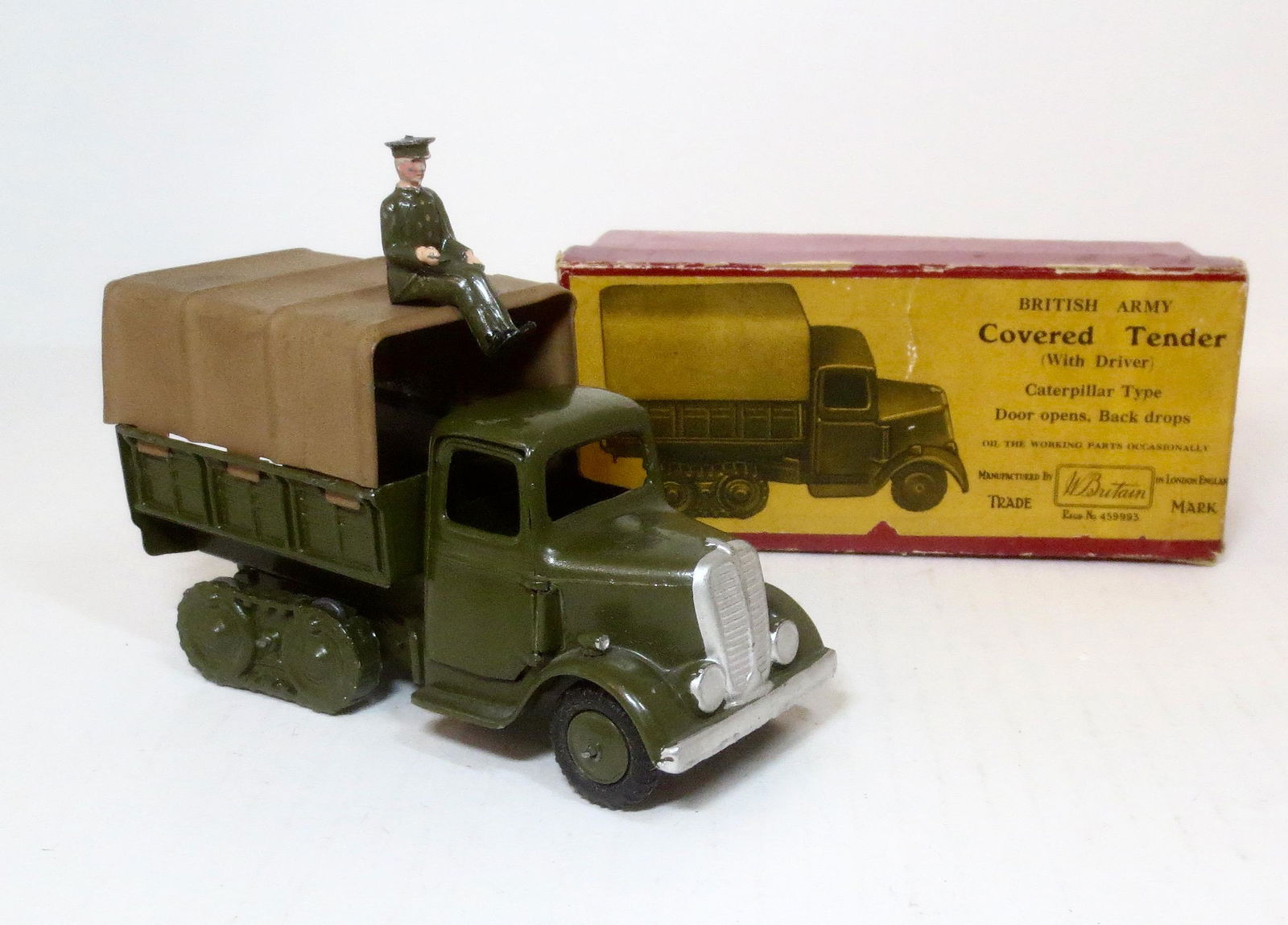 Britains #1433 Army Covered Lorry (1 of 1)