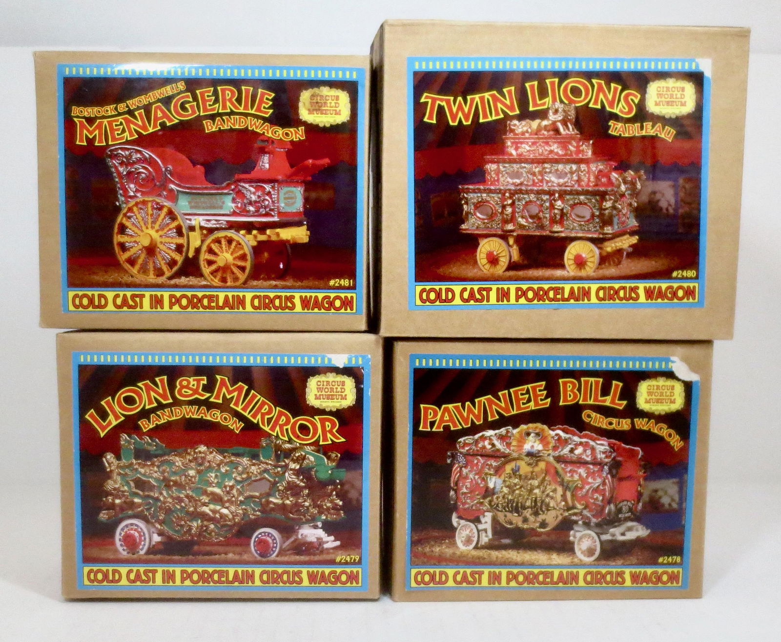 Ertl Cold Cast Porcelain Circus Wagons (1 of 1)