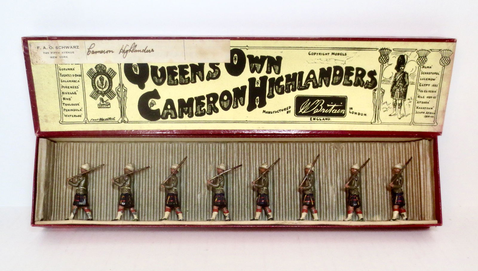 Britains #114 Queen's Own Cameron Highlanders (1 of 1)