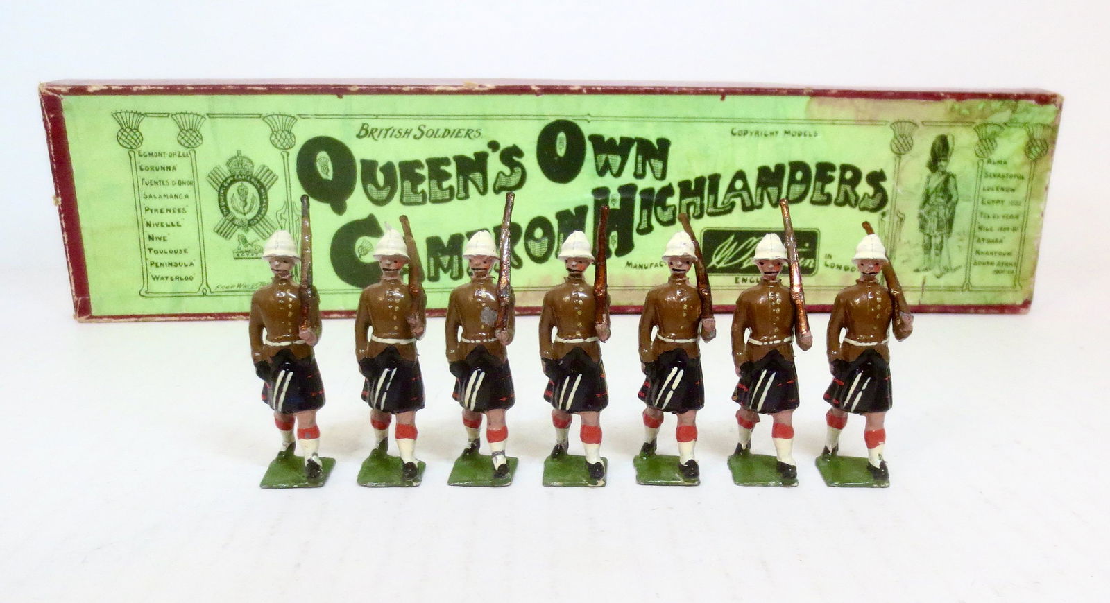 Britains #114 Queen's Own Cameron Highlanders (1 of 1)