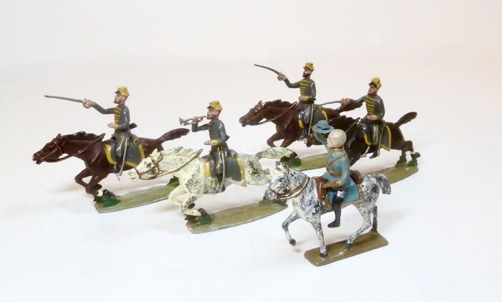 Mignot Confederate Cavalry & General Lee (1 of 1)