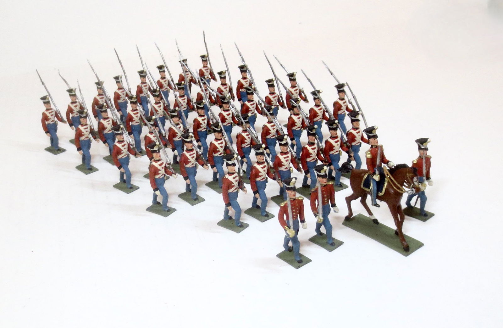 Heyde Type Danish Army With Mounted Officer (1 of 1)