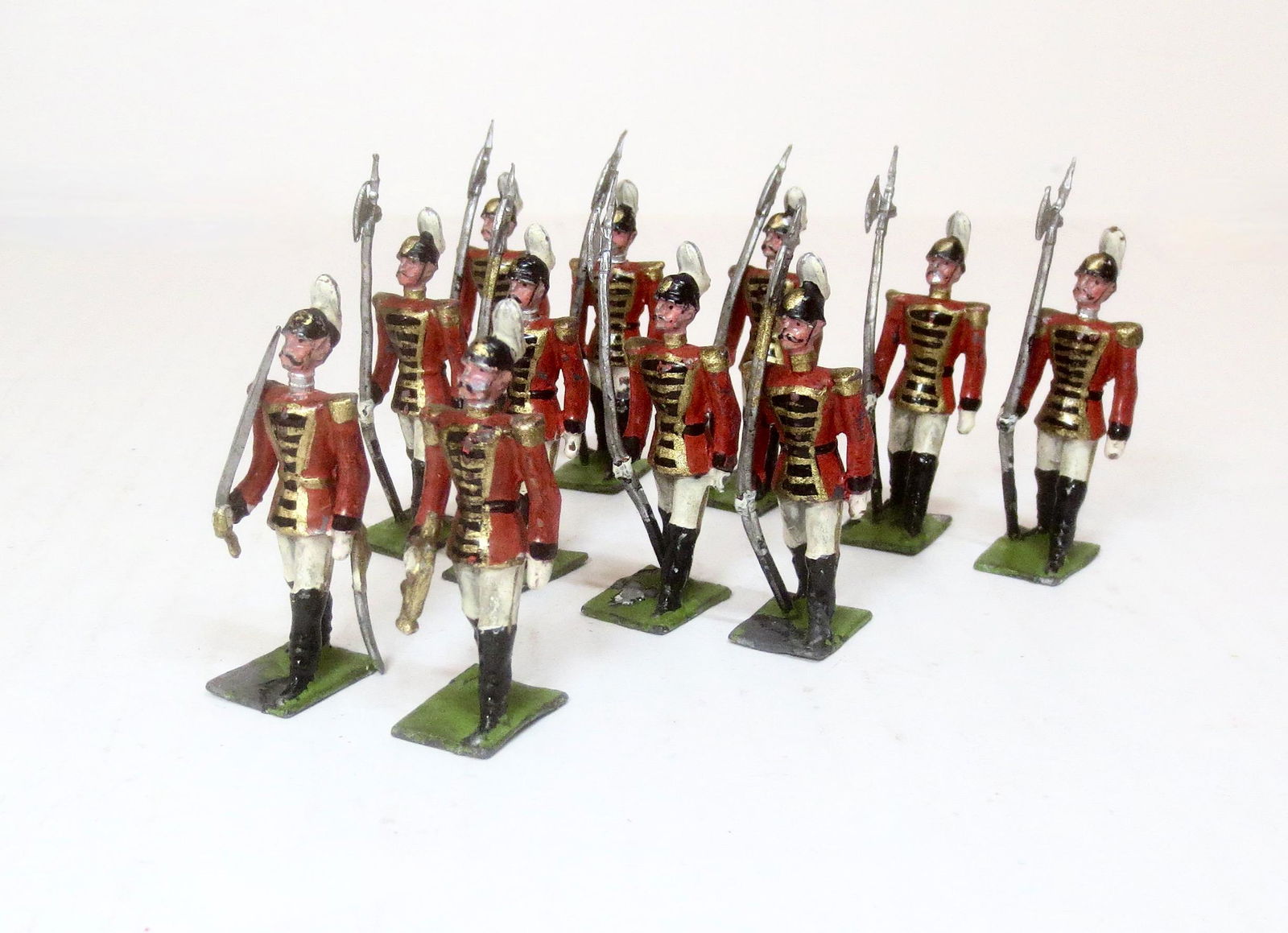 Heyde Austro-Hungarian Guards: 11 pieces. 45mm. Excellent condition. Unboxed.
