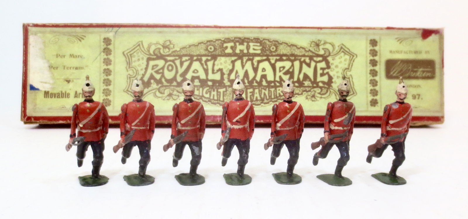 Britains From Set #97 Royal Marines Light Infantry (1 of 1)